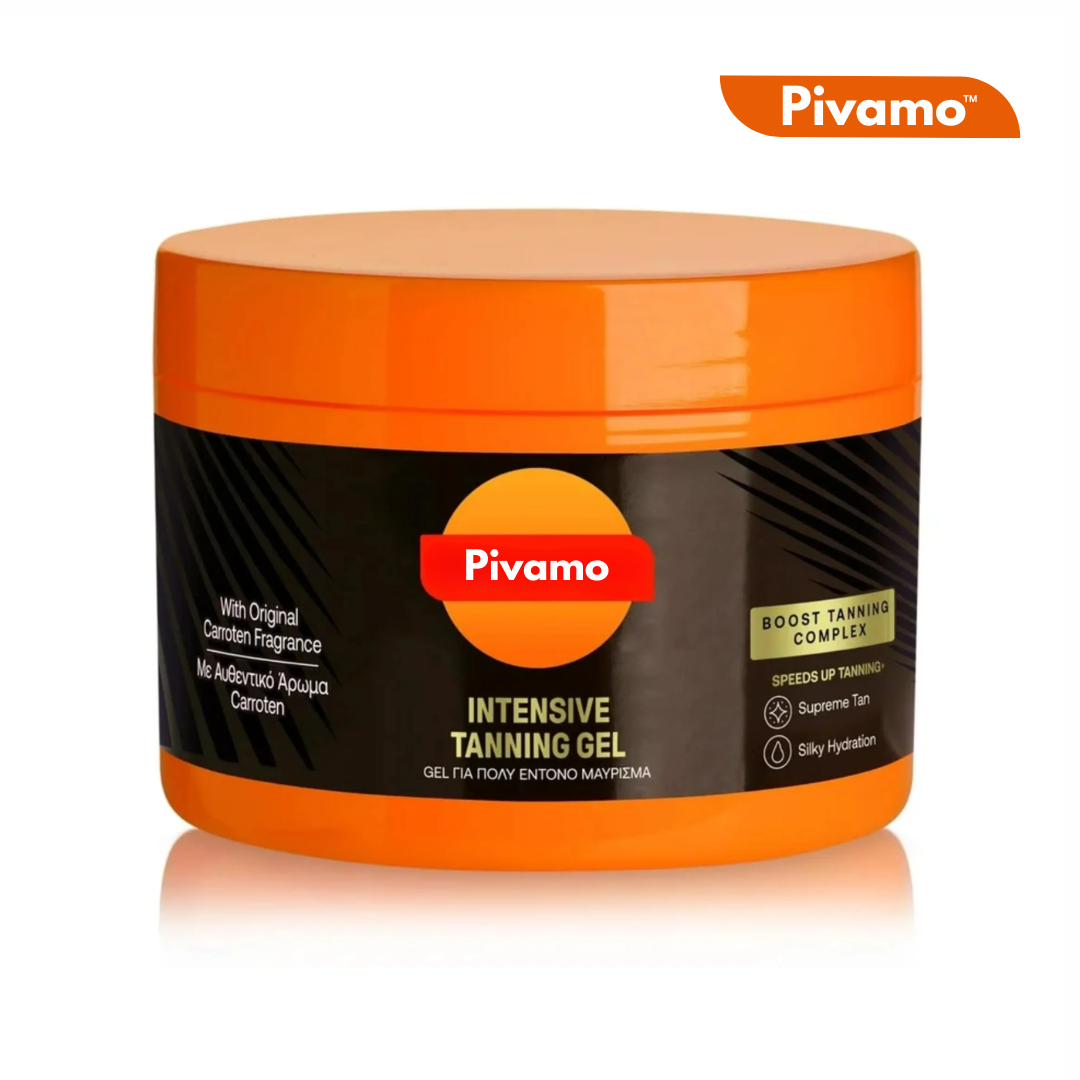 🌞 Pivamo™ Bronzende Gel – Snelle, Hydraterende Brons voor Alle Huidtypes