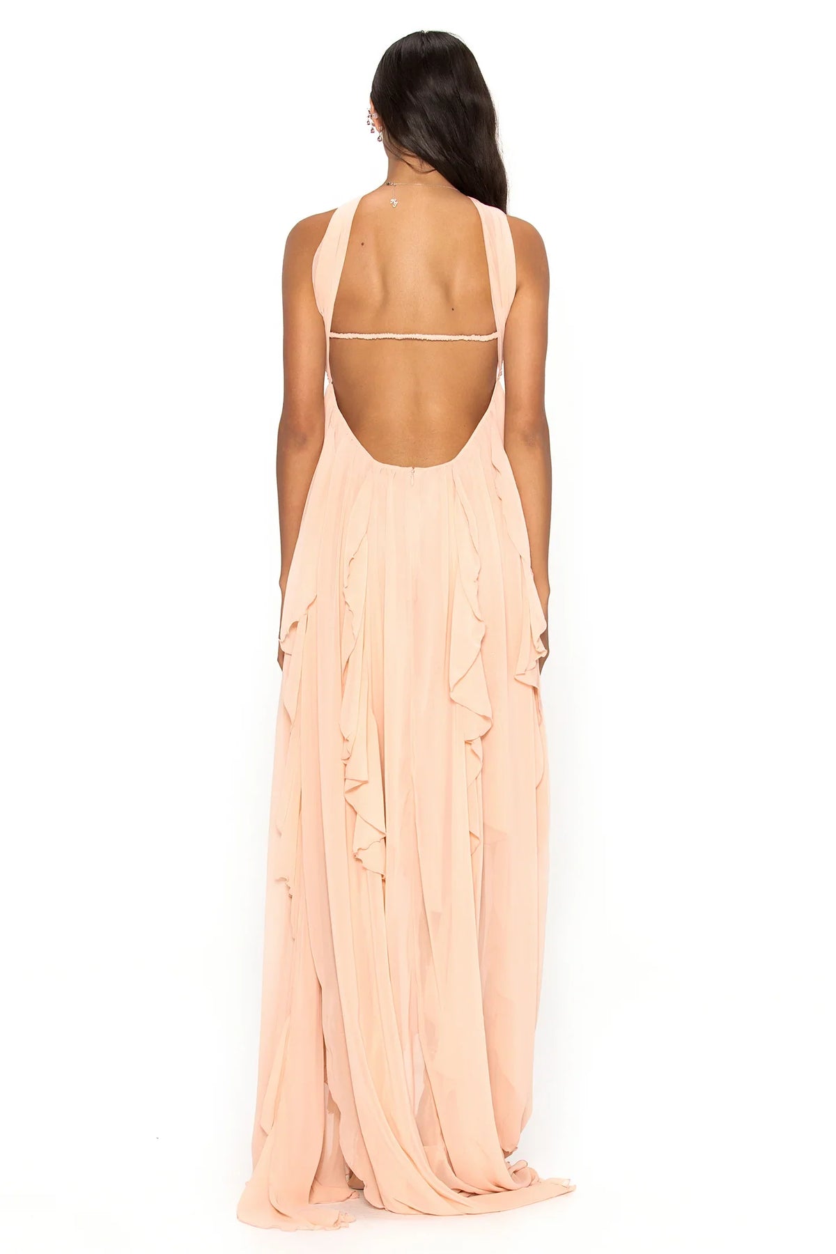 Elegante jurk met kwastjes