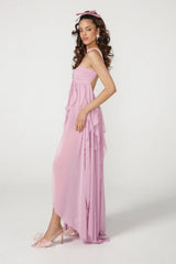 Elegante jurk met kwastjes