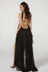 Elegante jurk met kwastjes