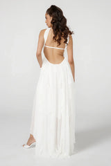 Elegante jurk met kwastjes