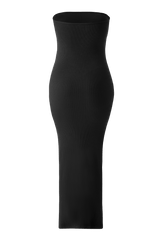 Strapless maxi-jurk met ingebouwde shapewear
