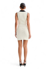 Gebreide bodycon mini jurk