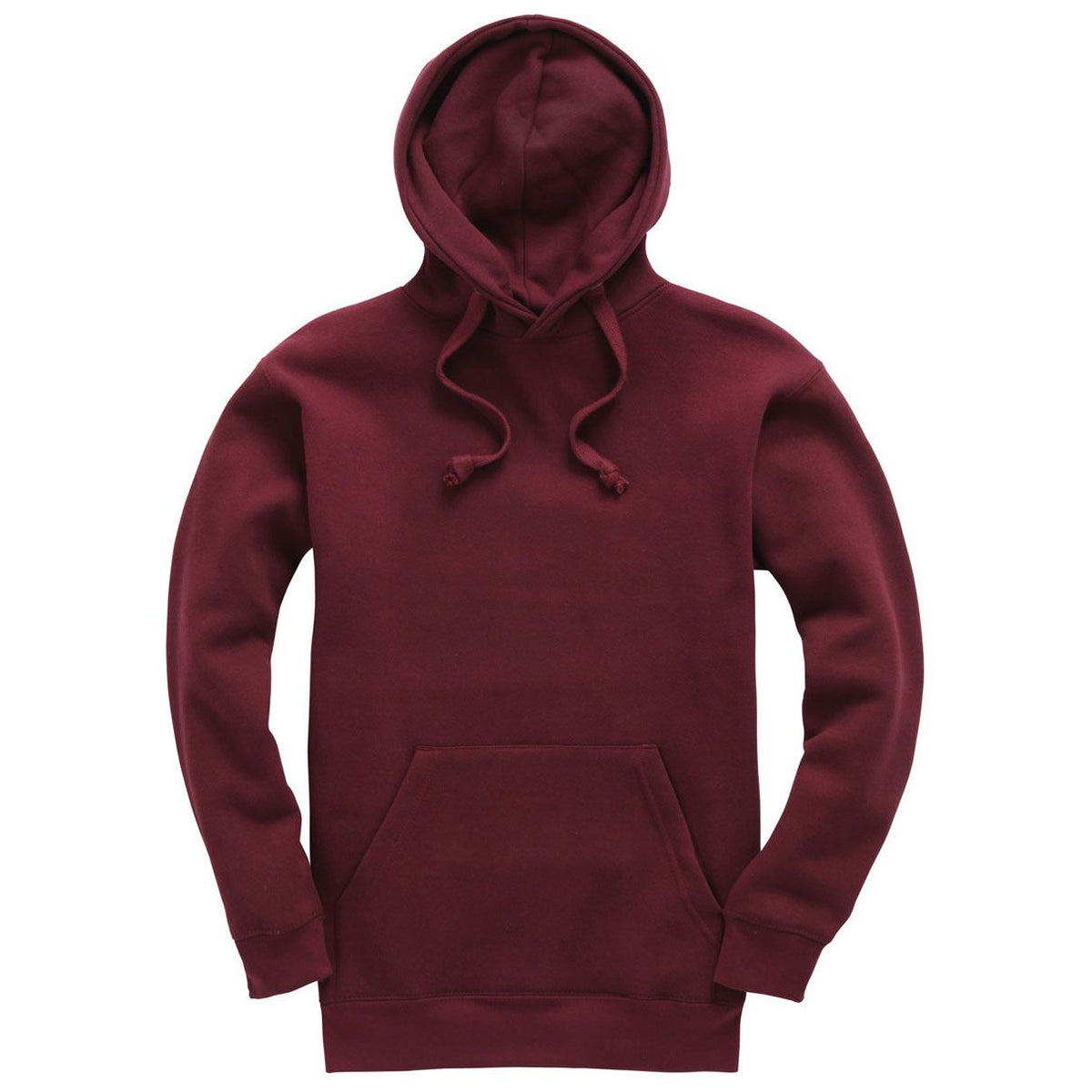 Premium hoodie voor heren - Bordeauxrood