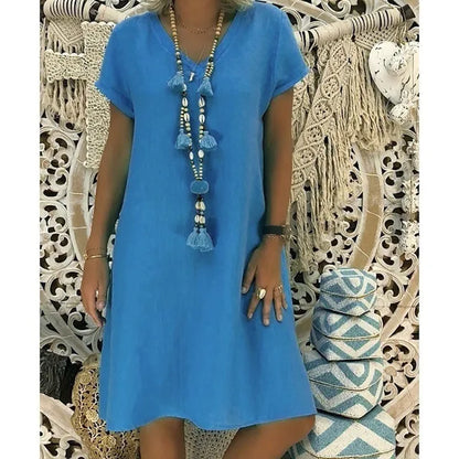 Stacy MIDI-JURK MET V-HALS
