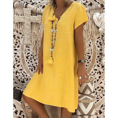 Stacy MIDI-JURK MET V-HALS