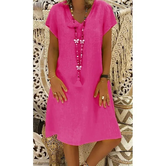 Stacy MIDI-JURK MET V-HALS