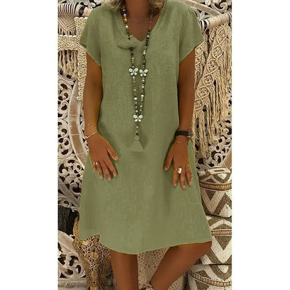 Stacy MIDI-JURK MET V-HALS