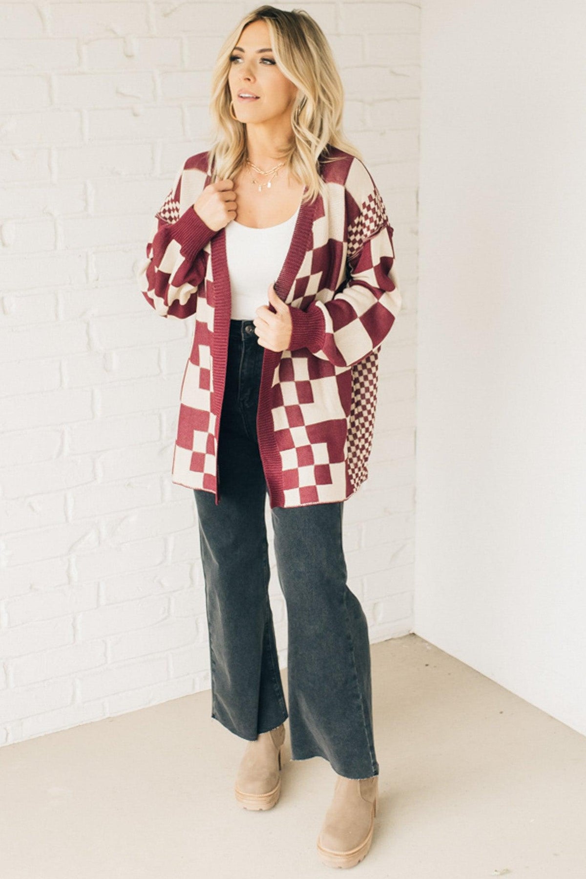 Checked Out-vest
