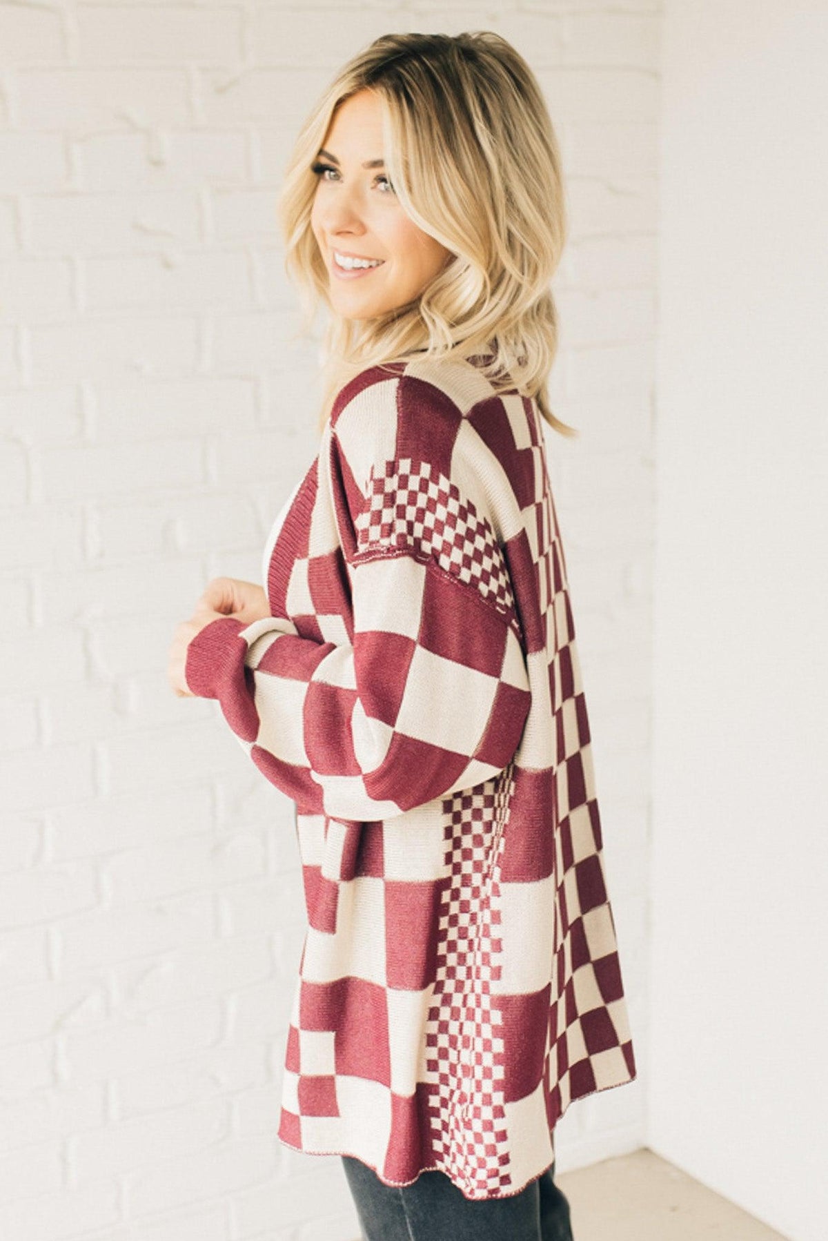 Checked Out-vest