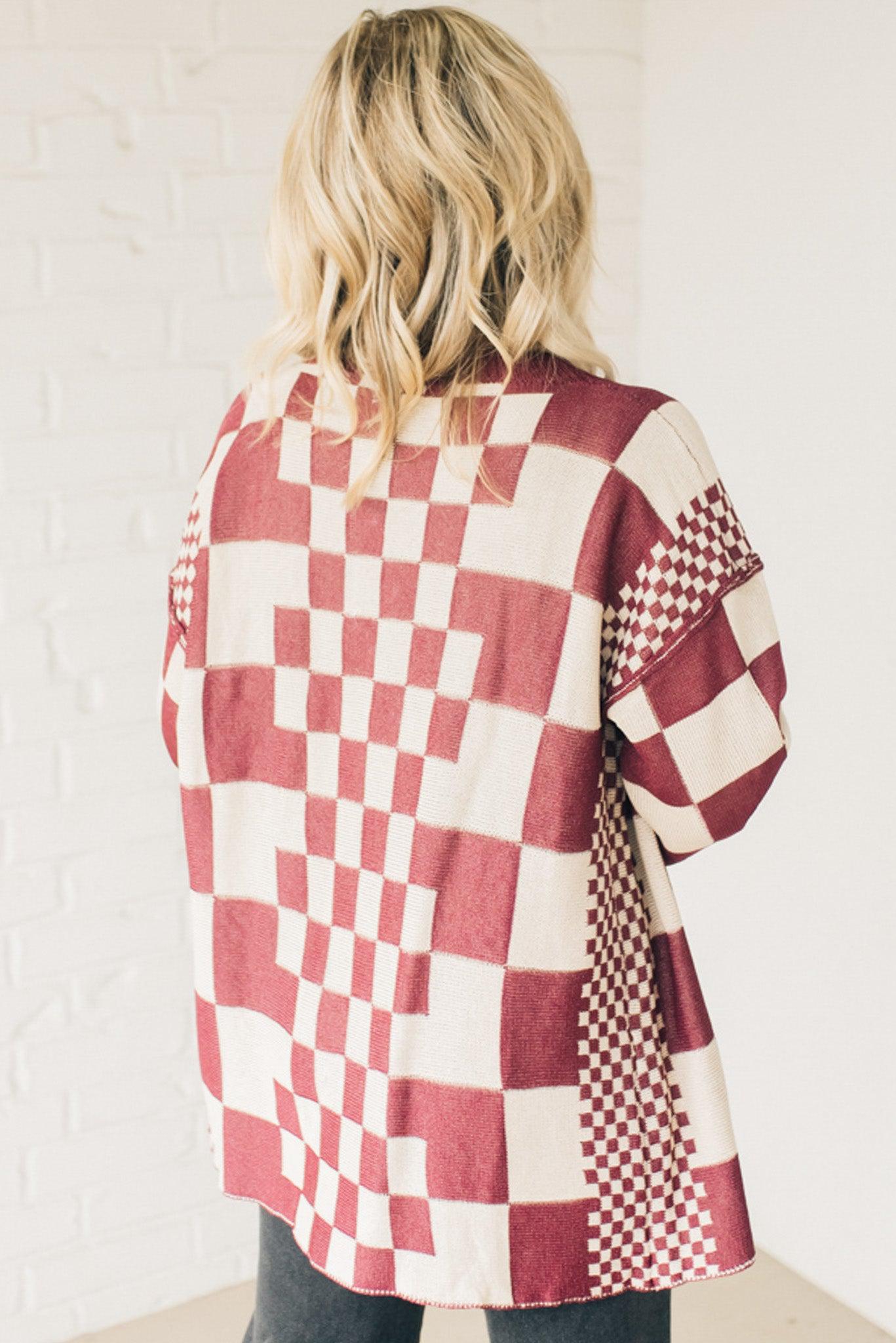 Checked Out-vest
