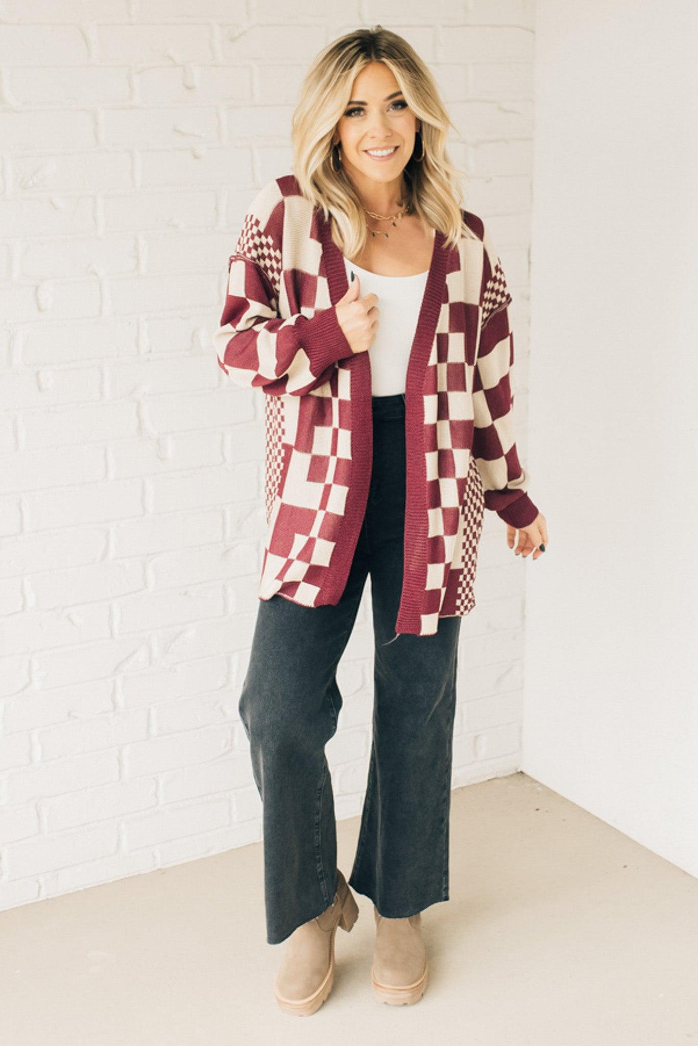 Checked Out-vest