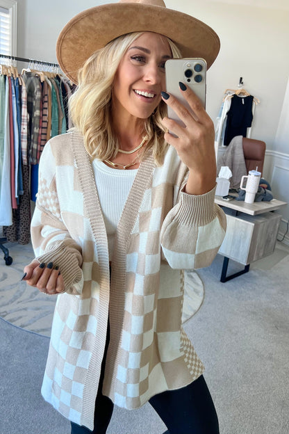 Checked Out-vest