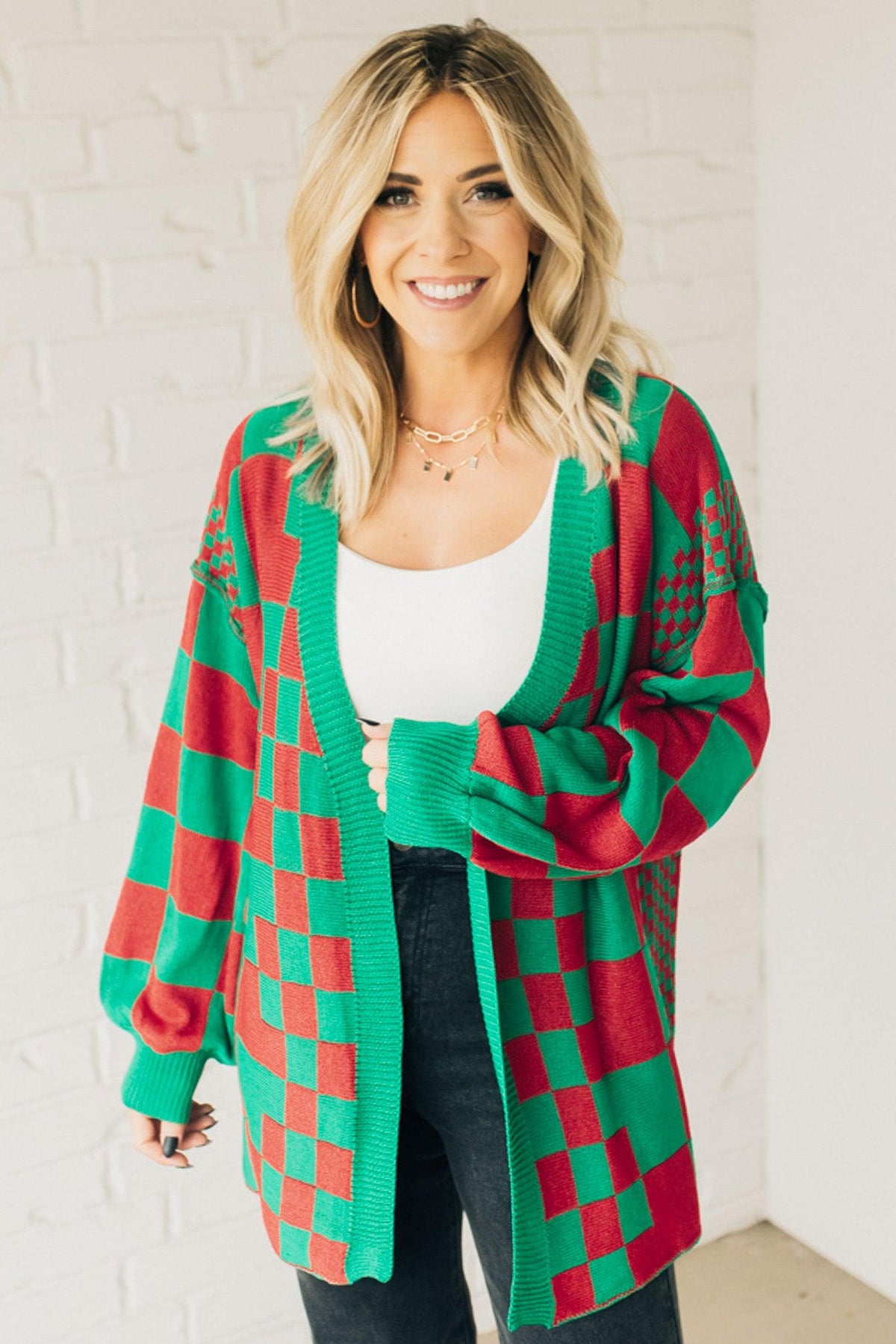 Checked Out-vest