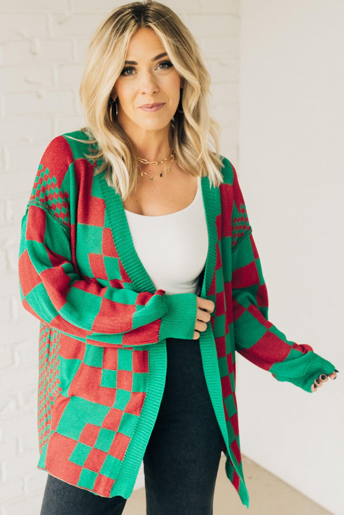 Checked Out-vest