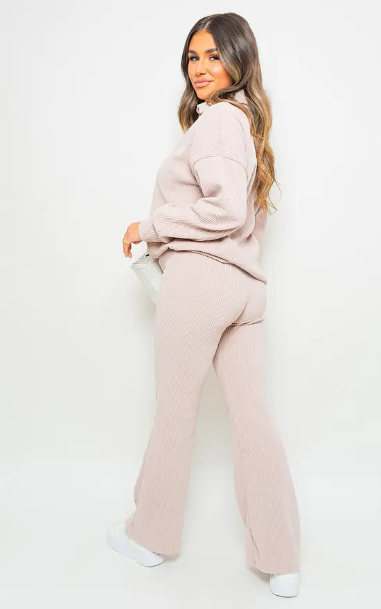 Licevo-kraagtop met lange mouwen en broek