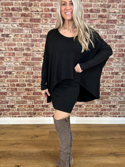 Jurk met top over top