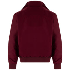 Kinder klassieke Harrington jas - bordeaux