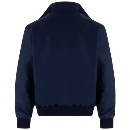 Harringtonjack voor heren met zwarte voering - Marineblauw