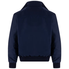 Heren Harrington Jas met Zwarte Voering - Marineblauw