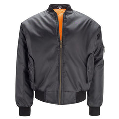 Heren MA1 flight bomberjack - zwart
