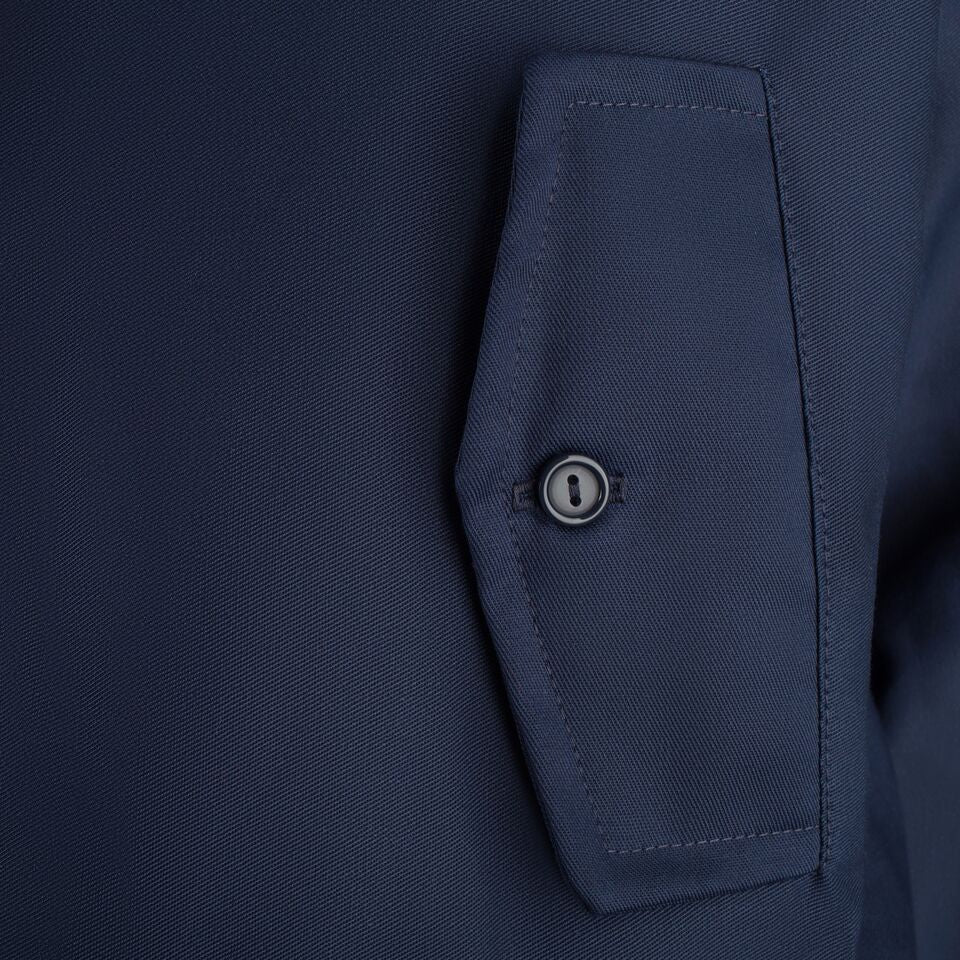 Harringtonjack voor heren met zwarte voering - Marineblauw