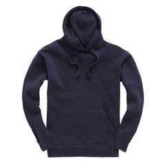 Heren Premium Hoodie met Pullover - Marineblauw