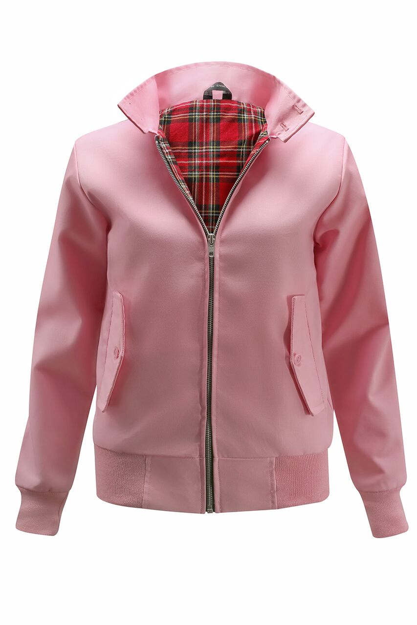 Klassiek Harringtonjack voor dames - Roze