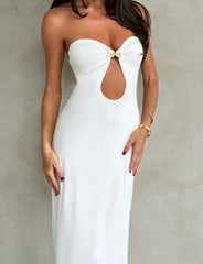 Strakke zomer elegante jurk