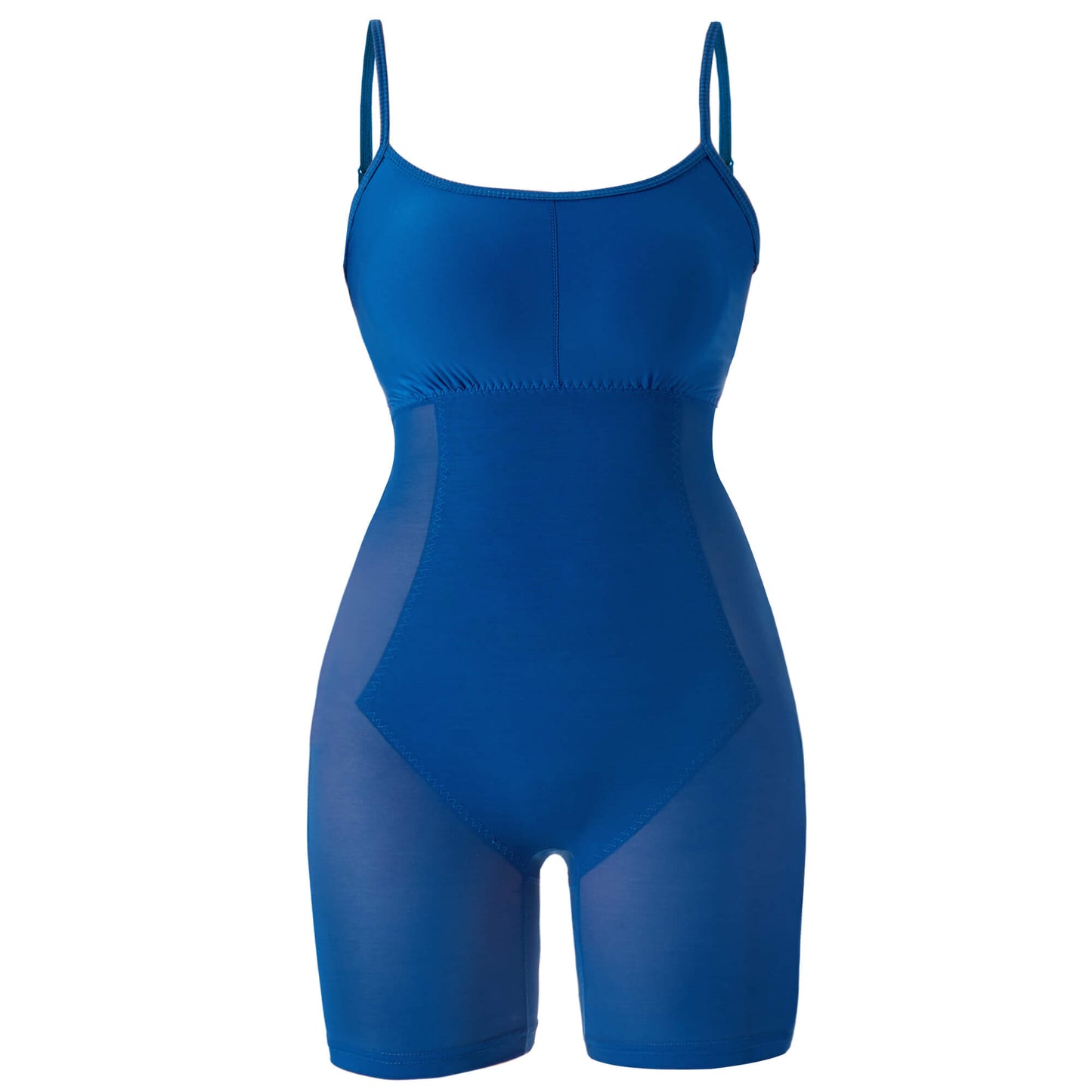 Jurk met Queen Anne-halslijn en ingebouwde shapewear