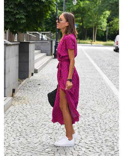 Sam Chic-jurk - Elegantie met V-hals