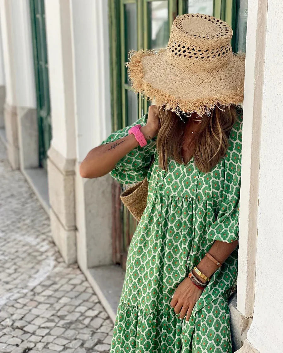 Luna | Boho-maxijurk 1 + 1 gratis