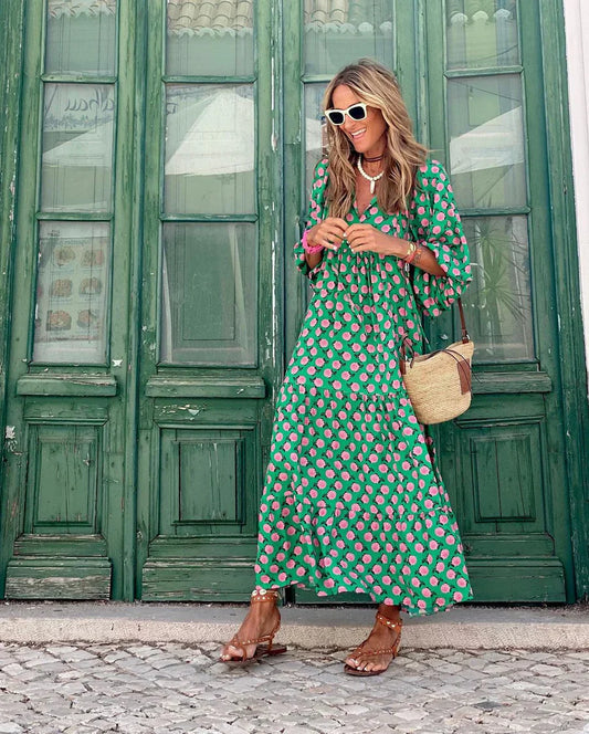 Luna | Boho-maxijurk 1 + 1 gratis