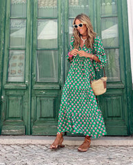 Luna | Boho Maxi Jurk 1 + 1 Gratis