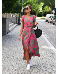 Sam Chic Jurk - V-Hals Elegantie