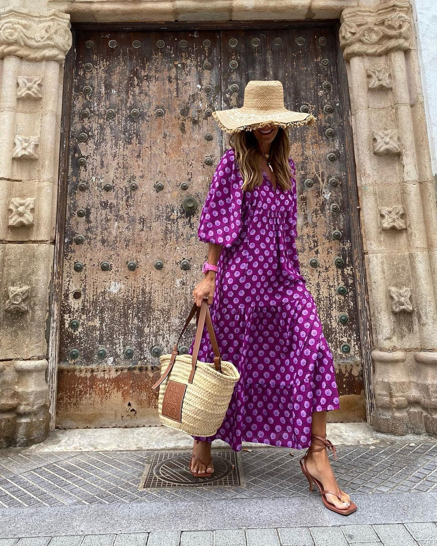 Luna | Boho-maxijurk 1 + 1 gratis