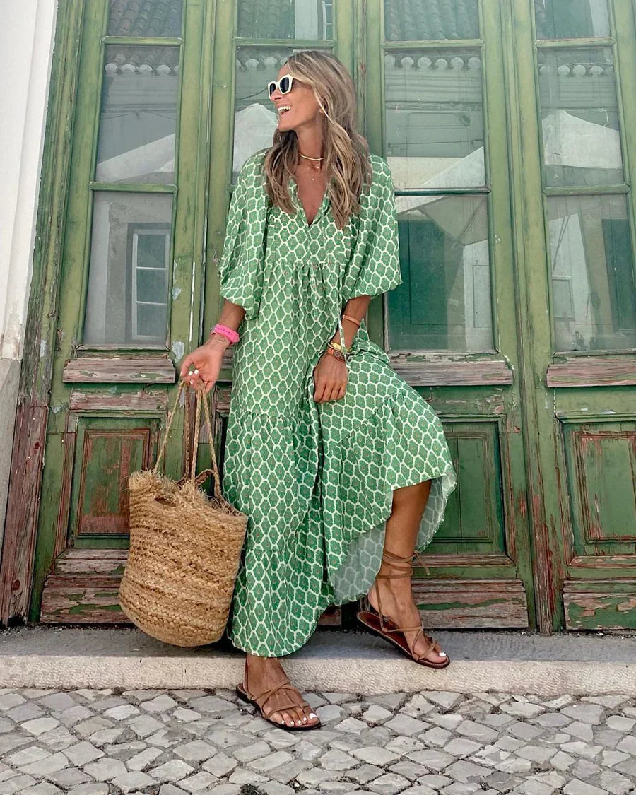 Luna | Boho-maxijurk 1 + 1 gratis
