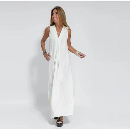 Felicity | Elegante lange jurk met bijpassend vest