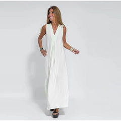 Felicity | Elegante lange jurk met bijpassend vest