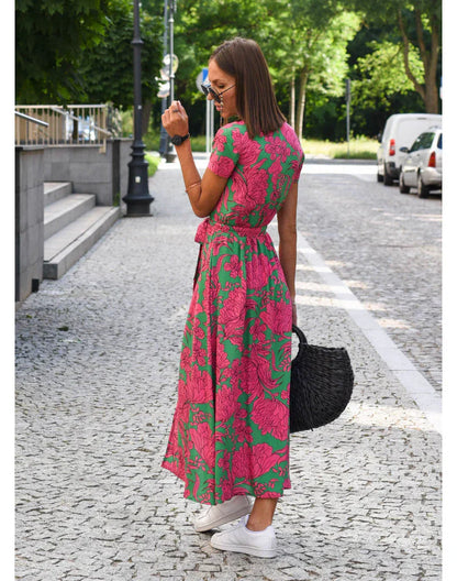 Sam Chic-jurk - Elegantie met V-hals