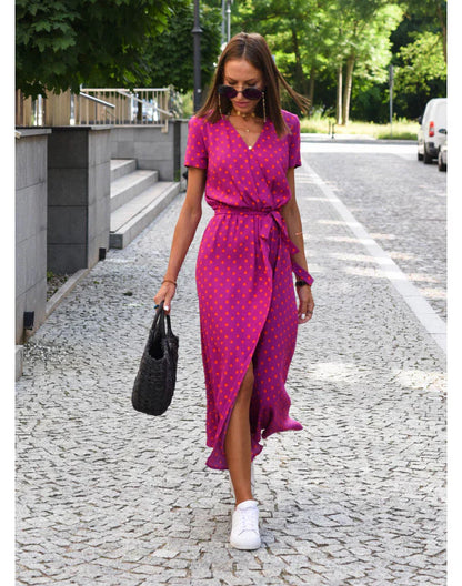 Sam Chic-jurk - Elegantie met V-hals