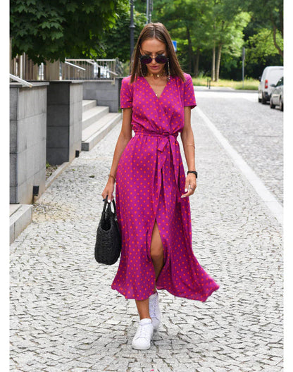 Sam Chic-jurk - Elegantie met V-hals