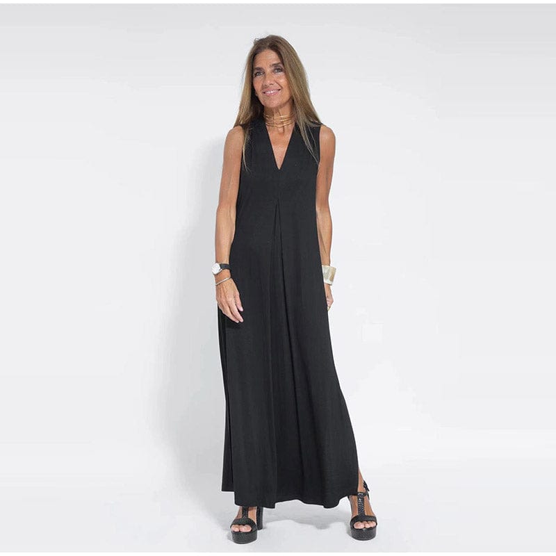 Felicity | Elegante lange jurk met bijpassend vest