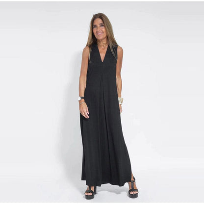 Felicity | Elegante lange jurk met bijpassend vest
