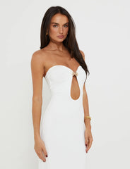 Strakke zomer elegante jurk