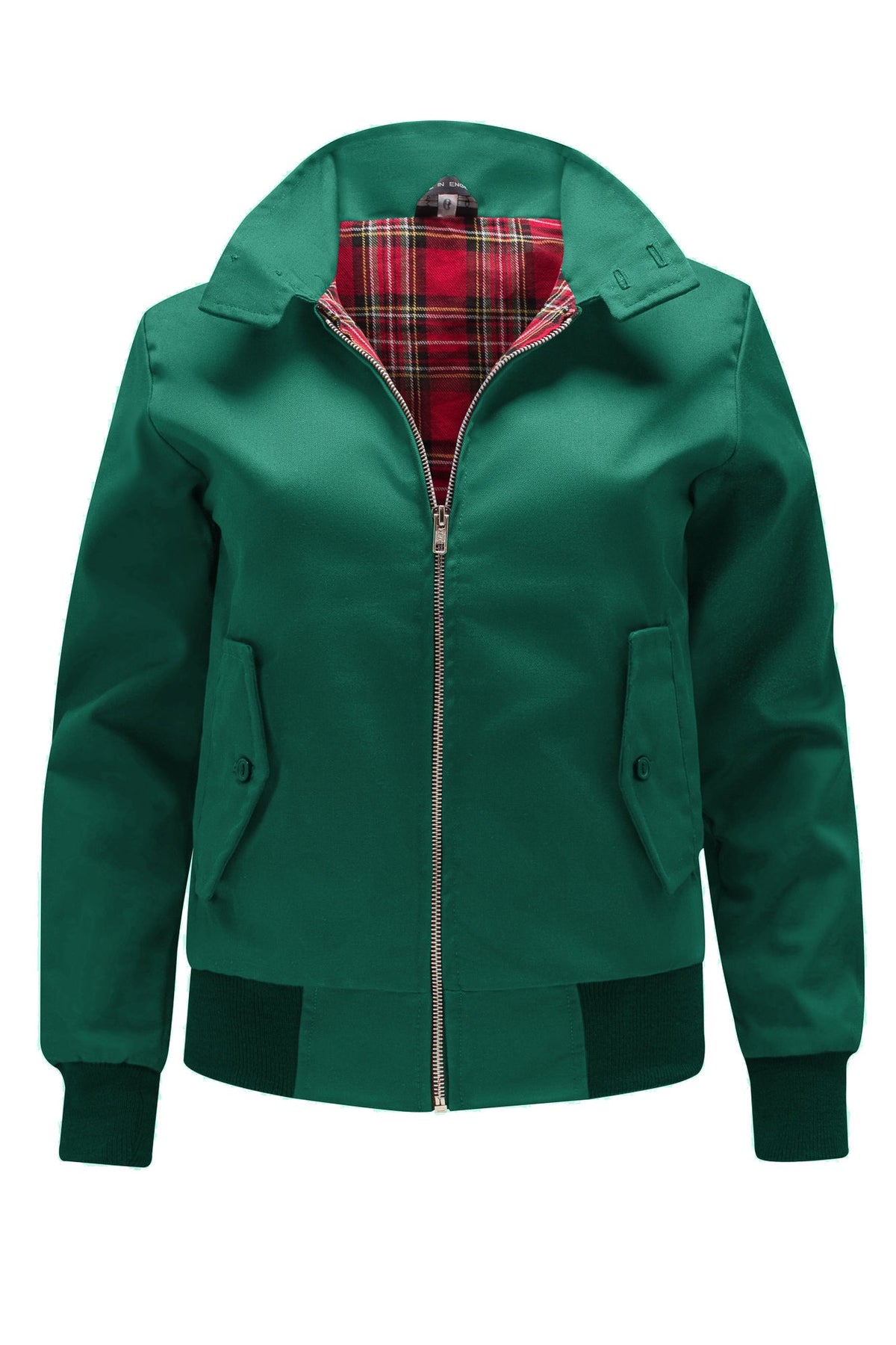 Klassiek Harringtonjack voor dames - Groen