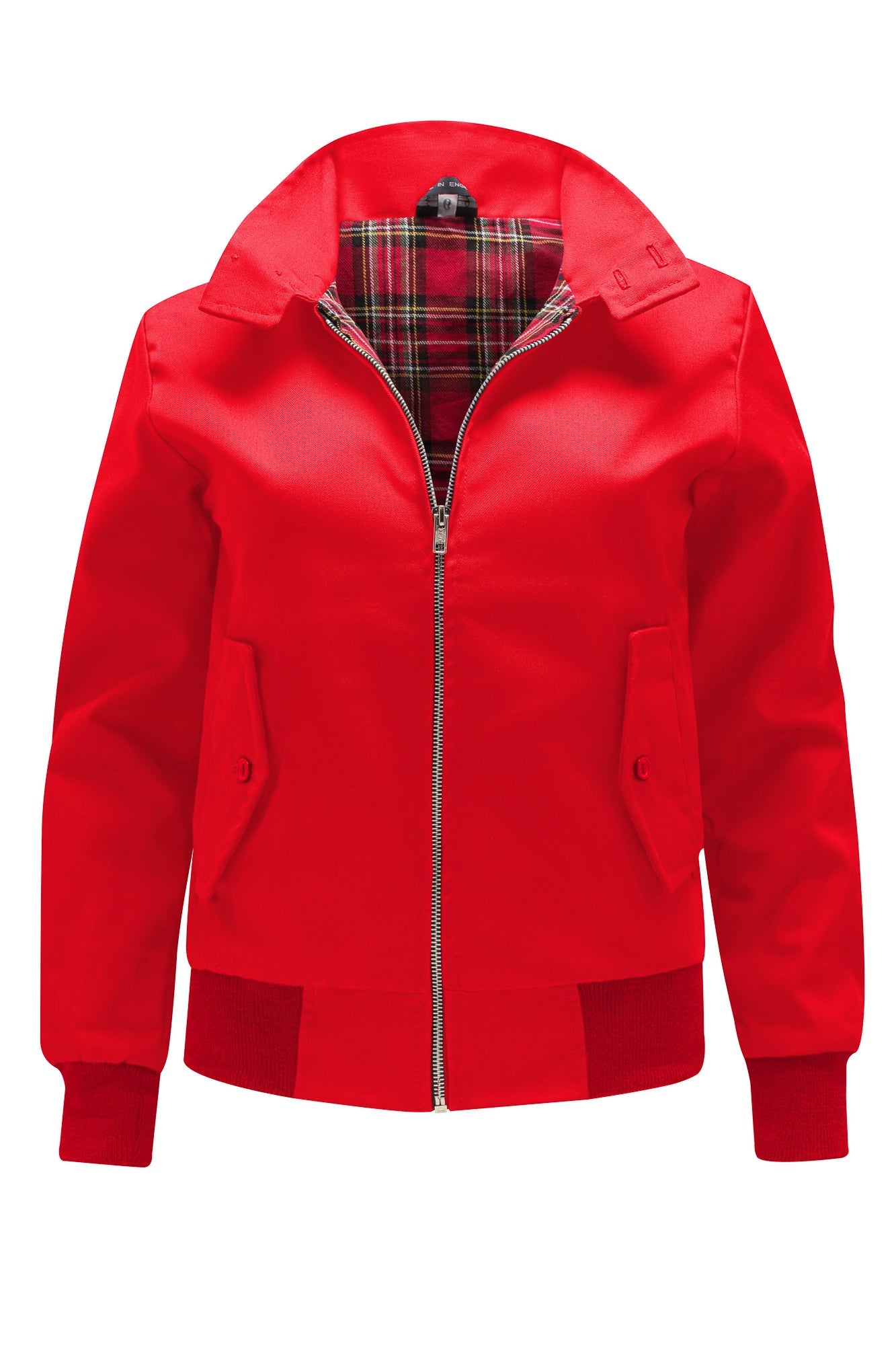 Klassiek Harringtonjack voor dames - Rood