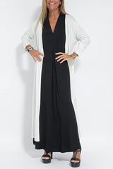 Felicity | Elegante lange jurk met bijpassend vest