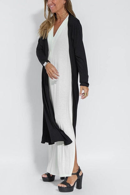 Felicity | Elegante lange jurk met bijpassend vest