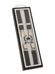 Heren 1/2 Inch Bretels - Zwart